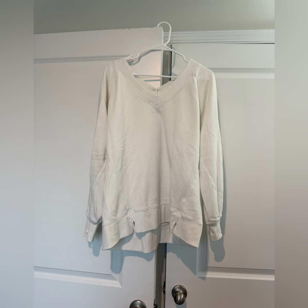 Aerie V-Neck Sweatshirt